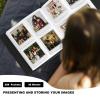 288-Pocket Square Photo Album for Fujifilm Instax Square Cameras, Black view 3