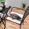 Cute Wolf Watercolor Kitchen Chair Cushion, 16 x 16 in view 2
