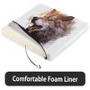 Cute Wolf Watercolor Kitchen Chair Cushion, 16 x 16 in view 4