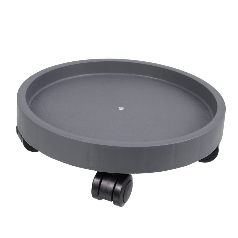 Resin Plant Pot Stand with Wheels
