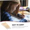 SEWACC Bone-Shaped Ballpoint Pens, 8-Pack, PP, Beige view 2