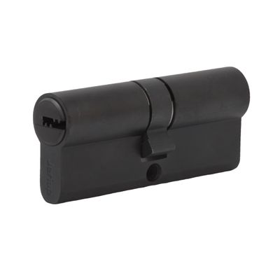 Jeriup Euro Profile Cylinder, 70 mm (30/10/30), Oil-Rubbed Bronze, with 5 Dimple Keys