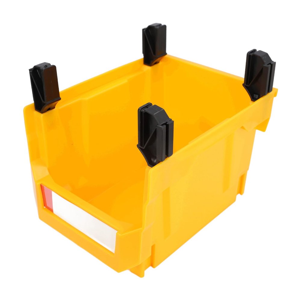 Hyuduo 2-in-1 Wall-Mounted Garage Organizer, Yellow