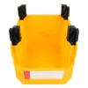 Hyuduo 2-in-1 Wall-Mounted Garage Organizer, Yellow view 3