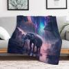 Elephant Plush Throw Blanket, Extra Soft and Warm, Flannel Fleece, 100 x 130 cm view 2