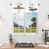 TropicalLife Black Swan Ballerina Window Valance, Rod Pocket, Girls’ Short Curtain, 132 x 30 cm view 4