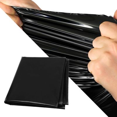 Janeepoch HDPE Pond Liner, Flexible Membrane for Garden Ponds, Fish Ponds, Homes and Aquaculture, Fish- and Plant-Friendly Pool Membrane (6 x 8 m / 19.7 x 26.2 ft)