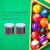 Pwshymi Cue Tip Chalk, 2 Pcs, Pool Chalk, Non-Crumbing, for Billiards Enthusiasts (Light Green) view 3