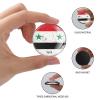 Evans1nism Glass Magnets with “It's in My DNA Syrian Flag” Design view 2