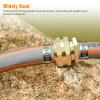 3-Set 3/4-Inch Water Hose Repair Kit with Male and Female Garden Connectors view 4