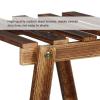 4-Tier Wooden Plant Stand for Potted Plants view 3