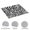 TINAIWAN Zebra Pattern Dish Drying Mat, 41 x 46 cm view 4