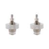 Vklopdsh 2-Pack DIN Valve Filling Adapters for Diving Air Tools, 300 Bar, External/Internal Thread, Stainless Steel view 1