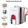 Non-Slip Wooden Bookends for Shelves and Desks, 1 Pair view 3
