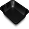 FORMEGOLOSE Roaster, 35 x 28 cm, Black Steel with Nonstick Coating view 1