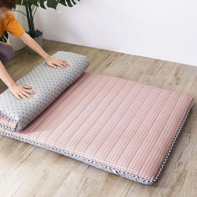 MAYFABD Japanese Futon Mattress, Roll-Up Tatami and Camping Floor Mattress, 90 x 200 cm