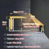 T-Shaped Brass Transition Profile for Tile and Metal Floors view 2