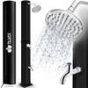 tillvex 60-Liter Solar Shower with Cover | Warm Water for the Garden view 1