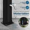 tillvex 60-Liter Solar Shower with Cover | Warm Water for the Garden view 3
