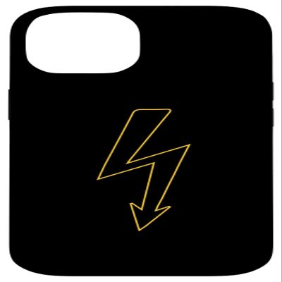 Caution! Voltage! – Electrifying Lightning iPhone 14 Case