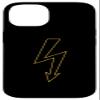 Caution! Voltage! – Electrifying Lightning iPhone 14 Case view 1