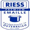 Riess 0268-033 Enamel Lid, 8 cm Diameter, Classic White view 4