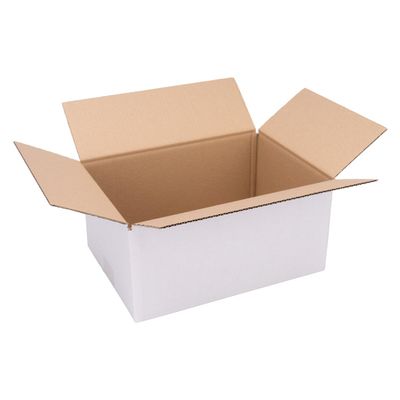 verpacking Folding Cartons 300 x 215 x 140 mm KK 30, White, Single-Wall Medium Boxes, 100 pcs