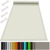 Rectangular Sun Shade Sail 1.6 x 6.8 m, Waterproof, 98% UV Protection, Ivory view 1