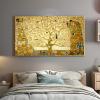 JACBON Gustav Klimt Tree of Life Wall Art, Canvas Print, 55 x 100 cm, Unframed view 4