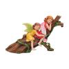 Sleeping Fairy Statue, Flower Fairy Resin Figurine view 1