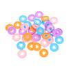 Heart-Shaped Plastic Binding Discs, 40 Pieces view 1