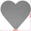 Gray Felt Heart – Décor & Crafts, 3–60 cm view 3