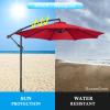 Replacement Umbrella Canopy, 2.7 m, 8 Ribs, Navy Blue, UV 50+ view 3