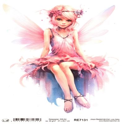 Josys Craft Fairy Rice Paper A4