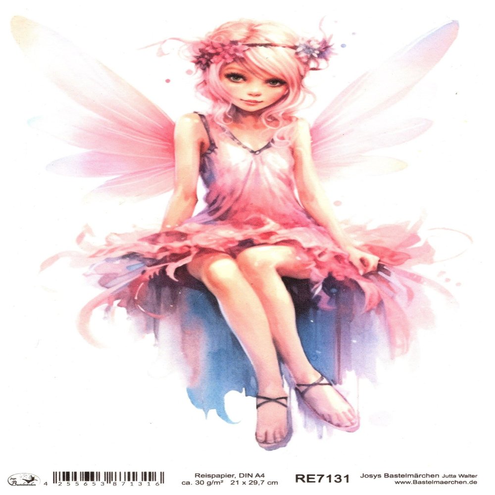 Josys Craft Fairy Rice Paper A4