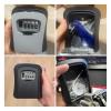 Wall-Mounted Key Lockbox with 4-Digit Combination view 2