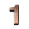 dijiusidy Outdoor House Numbers, Small Door Numbers with Durable Electroplated Finish view 2