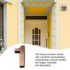dijiusidy Outdoor House Numbers, Small Door Numbers with Durable Electroplated Finish view 3