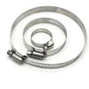 8 mm–120 mm Stainless Steel Worm-Drive Hose Clamps, Adjustable Tri-Gang Worm, Fuel Pipe, Water Line, Fixed Clamp, Spring Clamps, Diameter 52.76 mm (Size: Diameter 1016 mm) view 4