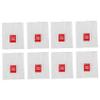 Beelooom 4,000-Piece 5.5 x 7 cm Pyramid Nylon Tea Filter Bags, Transparent, with Individual String and Sticker view 1