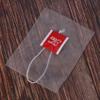 Beelooom 4,000-Piece 5.5 x 7 cm Pyramid Nylon Tea Filter Bags, Transparent, with Individual String and Sticker view 2
