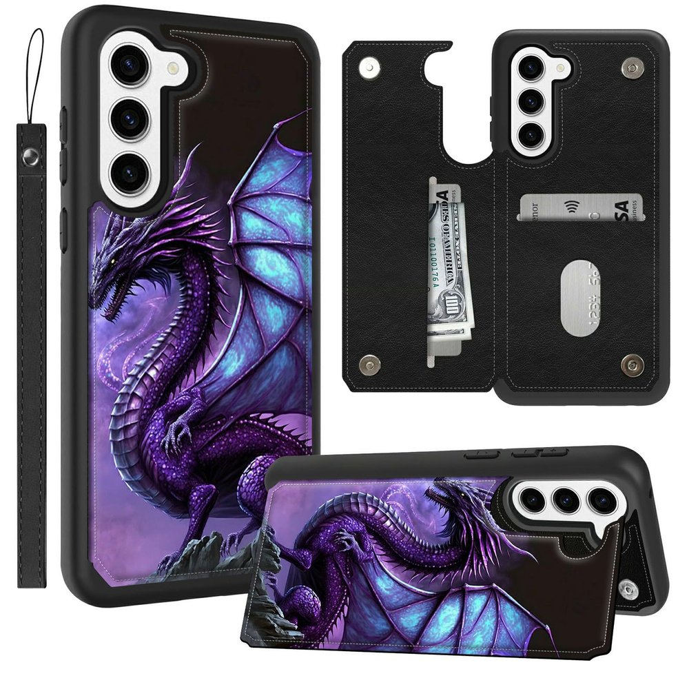 GFRGTFHYT Wallet Case for Samsung Galaxy S23 FE, Purple