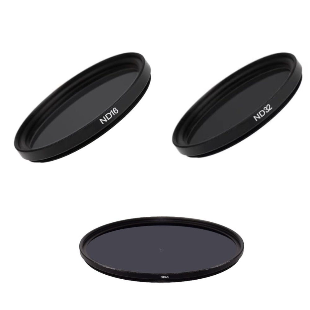 ND Filter Set for Nikon D7200, D7500, D90 with AF-S DX NIKKOR 18-140mm Lens, 67mm, ND16/ND32/ND64