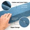XIEMINLE Custom-Size Rectangular Armrest Pillow and Bed Gap Filler view 2