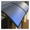 FENGZEQUAN Door Canopy, Waterproof Polycarbonate Awning, 100 x 330 cm view 1