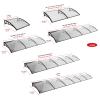 FENGZEQUAN Door Canopy, Waterproof Polycarbonate Awning, 100 x 330 cm view 2