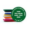 500 Custom Plastic Poker Chips, 40 mm, Full-Color Logo, Text or Image Print, Green view 1