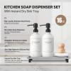 NEECZS Kitchen Soap Dispenser Set with Quick-Drying Tray, 473 ml view 2