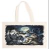 Kwantees Wolf Tearing Shirt Meme Funny Unisex Beige Tote Bag view 1