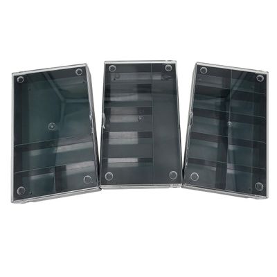 Berger & Schröter Organizer Box Set, 164 x 31 x 101 mm, 3-Piece, 4, 6 & 10 Compartments